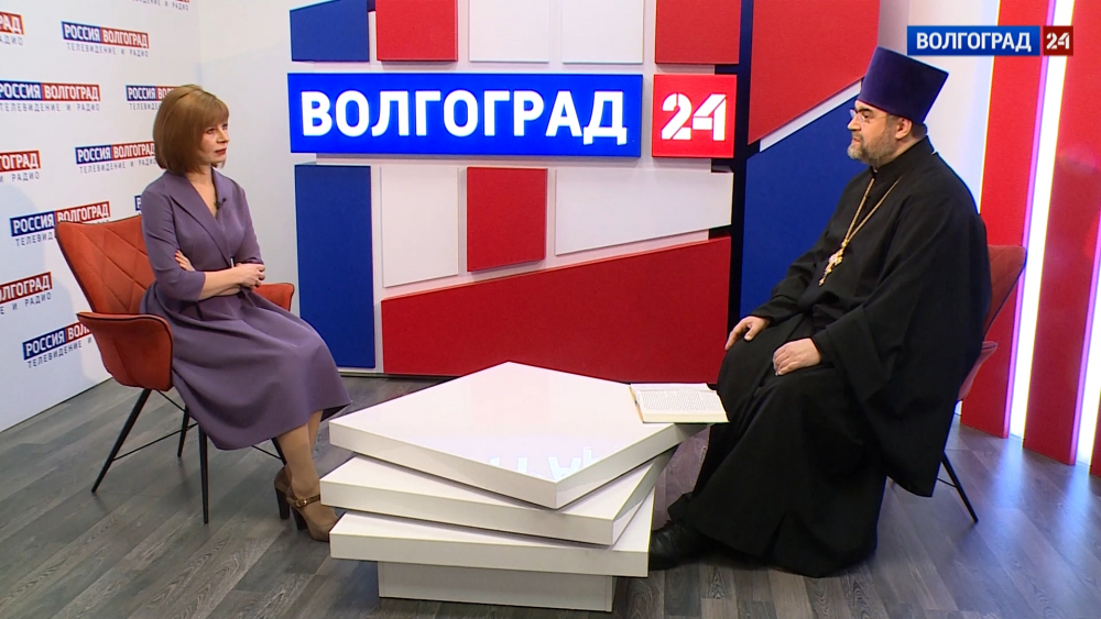 Камышане могут заочно встретиться в телевизионном интервью с любимым и уважаемым священником Алексием Кузнецовым